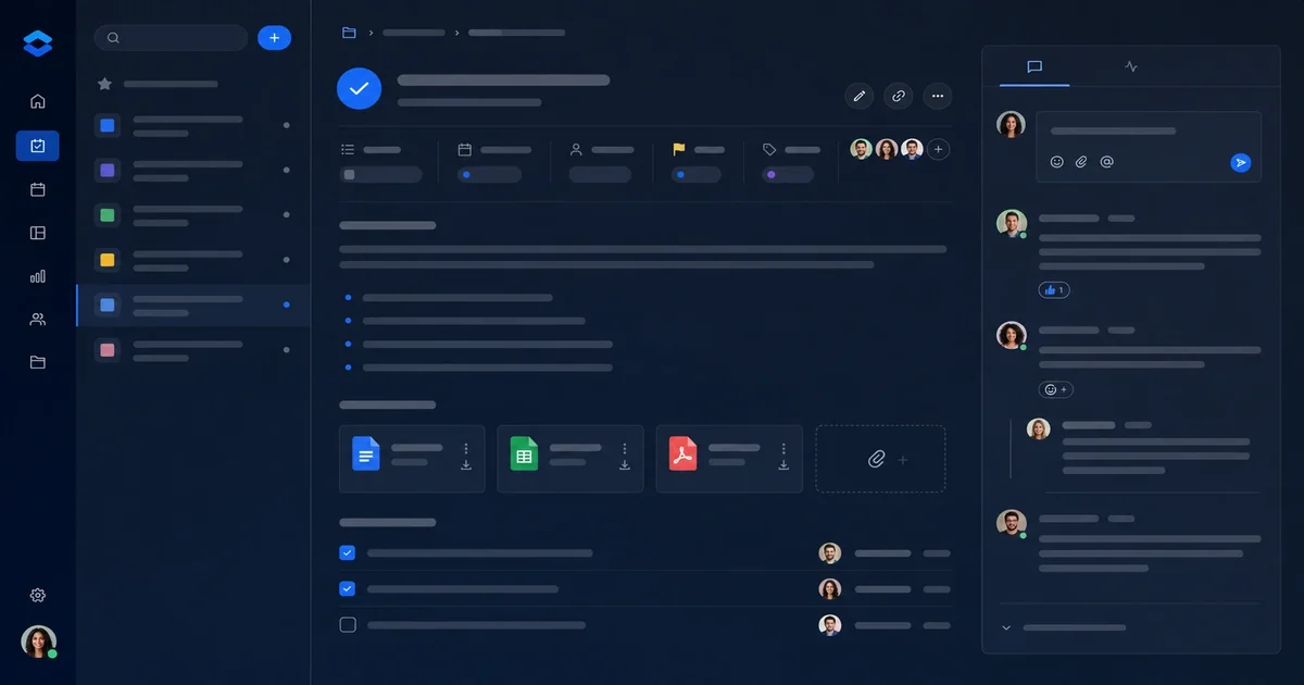 Sanctum Tasks v1: tasks, comments, and attachments